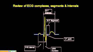 1215 Lead ECG Review of ECG Complex [upl. by Rosaline609]