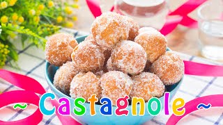 Castagnole – Ricetta Facile Dolci Fritti di Carnevale  55Winston55 [upl. by Pubilis]