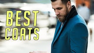 My 6 FAVORITE Winter Coats  Overcoats Trench Coats and Shearling Jackets  Mens Fashion 2018 [upl. by Drannek48]