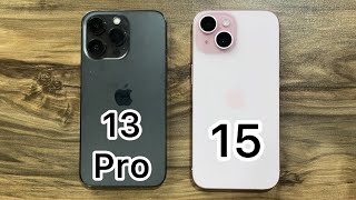 iPhone 13 Pro vs iPhone 15 [upl. by Ledif632]