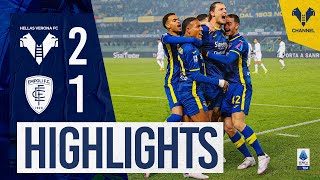 Highlights Serie A TIM 202324  VeronaEmpoli 21 [upl. by Ttennej]