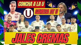 JALES CREMAS  CONCHA A LA U  GARECA ES EL NUEVO DT CREMA [upl. by Hammel573]