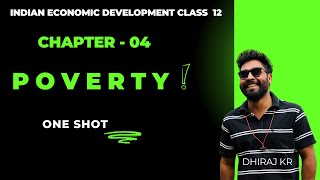 Poverty  Indian Economy  Class 12 [upl. by Ratib]