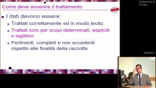 Trattamento dei dati personali  Norme sulla Privacy  Videocorso su 29elodeit [upl. by Celina114]