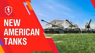 WoT Blitz New American Heavy Tanks Meet the Yohs [upl. by Allyson434]