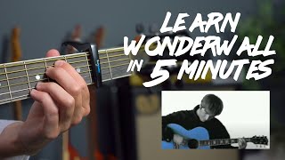 Wonderwall INTRO 5 Levels If Difficulty  LEARN IT IN 5 MINUTES [upl. by Mecke704]