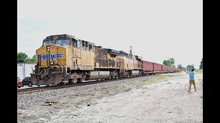 Trains Around Southern Illinois  6222024 [upl. by Ricardama]