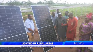 Edo State Government Flags Off Renewable Energy [upl. by Leiba]