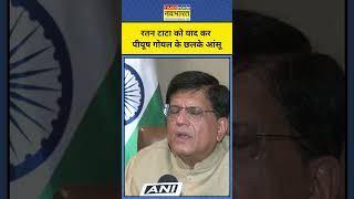 Ratan Tata News रतन टाटा को याद कर क्यों रो पड़े Piyush Goyal  short [upl. by Murial10]