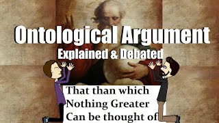 The Ontological Argument Argument for the Existence of God [upl. by Alek170]