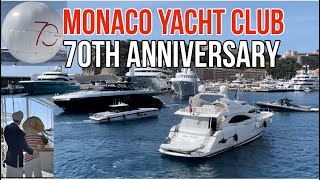 Arrival amp Departure of Superyachts for MONACO YACHT CLUB 70th ANNIVERSARY 2023 archiesvlogmc ​ [upl. by Ellenyl]