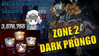 ZONE 2 DARK PRONGO FIGHT 35 MIL DAMAGE  S8 Ancient Inheritance Epic Seven [upl. by Sheppard190]