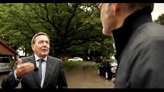 Macht Mensch Schröder  Beckmann trifft den Altkanzler  ARD Reportage [upl. by Yarod]