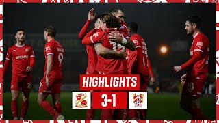 Extended Highlights Swindon Town vs Tranmere Rovers [upl. by Rowe704]