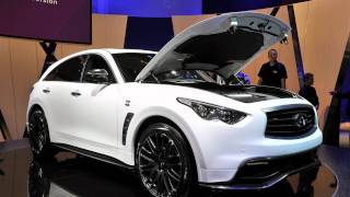 2012 Infiniti FX Sebastian Vettel Version 2011 Frankfurt Auto Show [upl. by Iredale]