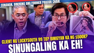 SINUNGALING KA CUNANAN LANTARAN ANG PAGSISINUNGALING PATI FORMER PAGCOR CHAIR BINUKING NIYA [upl. by Allehc22]