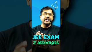 JEE Exam के 2 Attempts क्यों होते हैं😮😮 shorts jee2024 jeemain jeemotivation iitjee iitbombay [upl. by Blanca]