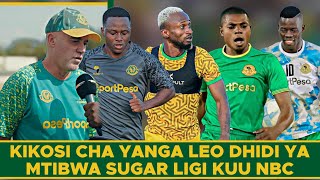 Kikosi Cha Yanga Kinachoanza Leo Dhidi Ya Mtibwa Sugar Mechi Ya Ligi Kuu NBC 20232024 [upl. by Calder]