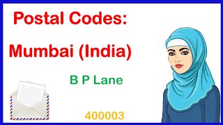 Postal Code of B P Lane Mumbai City India Zip Code [upl. by Ytinirt224]