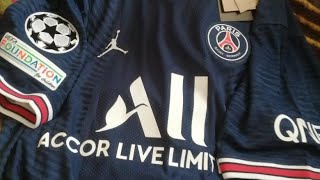 Unboxing 19  Camiseta Lionel Messi 30 PSG 2021 Jordan BY Nike Local Versión Jugador x FOFOSHOP [upl. by Donahue]