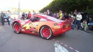 Lightning mcqueen change different colors Cars Toon 2 Disney  CARS  REAL GONE [upl. by Ididn330]