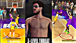 611quot Small Forward Machine  Versatile Shot Creating Post Scorer Build  NBA 2K24 [upl. by Kciderf]