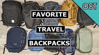 My Favorite Travel Backpacks from 5 Years of Reviews Best Travel Backpacks of All Time [upl. by Arihsay]