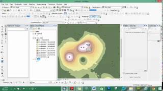 شرح ال Interpolation وطريقة IDW وطريقة Spline في ARC Gis لشريف الدين الشرفا [upl. by Euell]