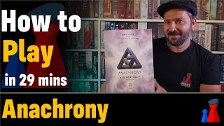 How to play Anachrony  Full teach  Visuals  Peaky Boardgamer [upl. by Lorak274]