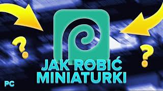 Jak ROBIĆ MINIATURKI w Photopea [upl. by Esinaj]