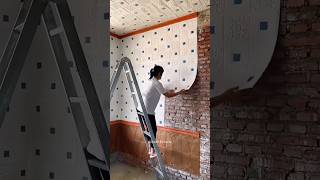 Home wallpaper tiles🧱  New Viral Gadgets Smart Appliances Kitchen Utensils Home Inventionsl [upl. by Aehsa]