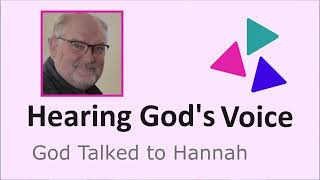 God Talked with Hannah I 1 Samuel 120 [upl. by Bocaj161]