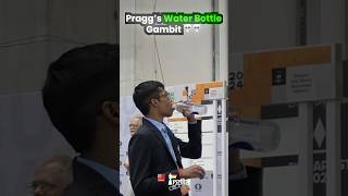 Pragg’s Water Bottle Gambit 💀 praggnanandhaa chess [upl. by Genaro]