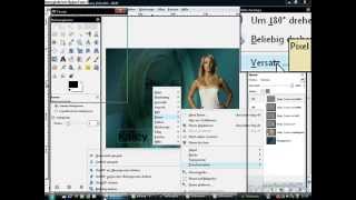 Mit Gimp ein Wallpaper erstellen Version 1 [upl. by Guntar602]