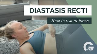 How to Test Diastasis Recti At Home [upl. by Arytas]