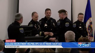 Rochester Police Department works to solve hiring shortage [upl. by Ainesell536]