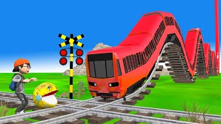 train gadi train gadi lup lup lup magical train story [upl. by Kyd]