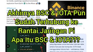 BSC amp IOTA PUN SUDAH MASUK KE DAFTAR JARINGAN PI NETWORK [upl. by Enoved166]