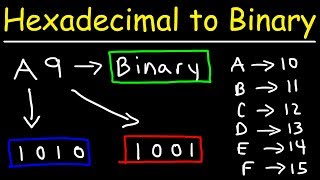 How To Convert Hexadecimal to Binary [upl. by Corilla]