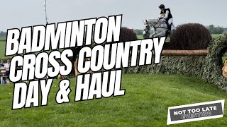 Badminton Horse Trials 2024 Cross Country Day amp Haul  A Wild Day [upl. by Petunia309]