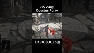 パリィの気持ちいい音Caestus parry【DARKSOULS3】 [upl. by Marala742]