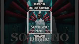 Soprano  Dingue  SUBSCRIBE AND ASK YOUR OWN music slowedreverb ask subscribe like [upl. by Joli]