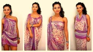 How to tie and style your sarong  pareo in 11 different ways  dianasaidcom [upl. by Moreno]