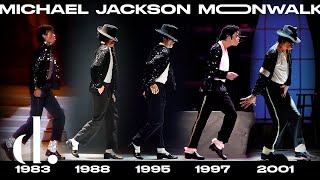 The Evolution Of Michael Jacksons Moonwalk  1983  2009  4K  the detail [upl. by Maureen]