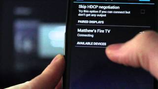 Amazon Fire TV Stick  How to Mirror Phone or Tablet [upl. by Festus]