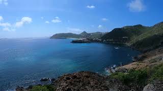 ST Barts scenery on hike to Colombier beach [upl. by Ramor]