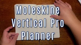 Moleskine Pro Vertical Weekly What You Need to Know Before Buying [upl. by Faxun]