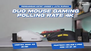 MOUSE UNDER 1jt ANDALAN SOBAT FPS  Vortex Inno X2 4k vs Fantech Helios XD3 V3 4k 😎 [upl. by Lashondra693]