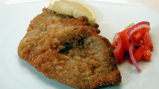 How To Make Crunchy Milanesa  Breaded Thin Beef Cutlets Recipe  4K Cooking Videos [upl. by Tolman]