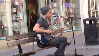 Jake Wright performs quotMr Brightsidequot in Bath Spa [upl. by Williams]